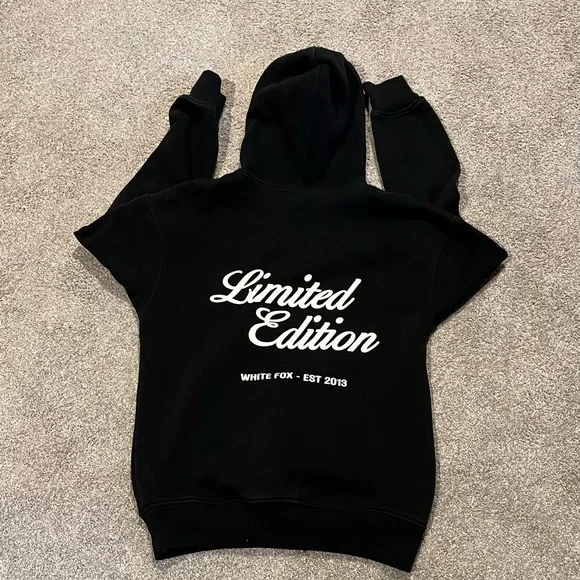 White Fox Boutique Black Hoodie - Limited Edition - Picture 2 of 4